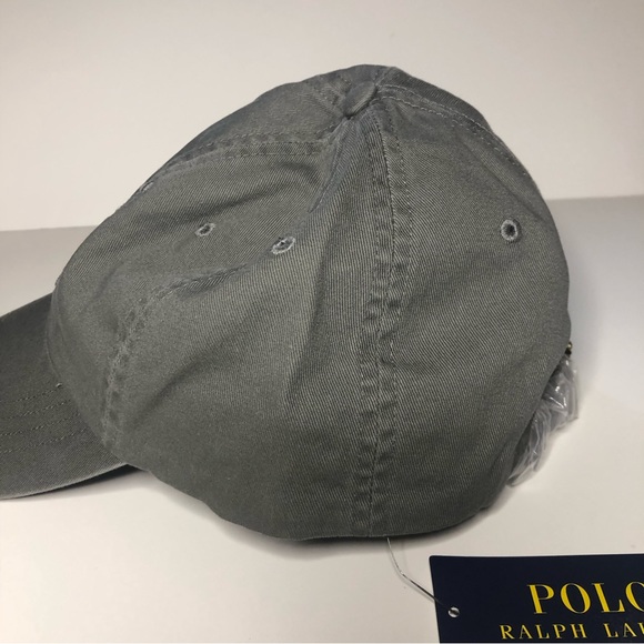 🧢NEW🧢 Polo Ralph Lauren Baseball Cap wi/ adj Leather Strap Closure -Authentic - Picture 6 of 7